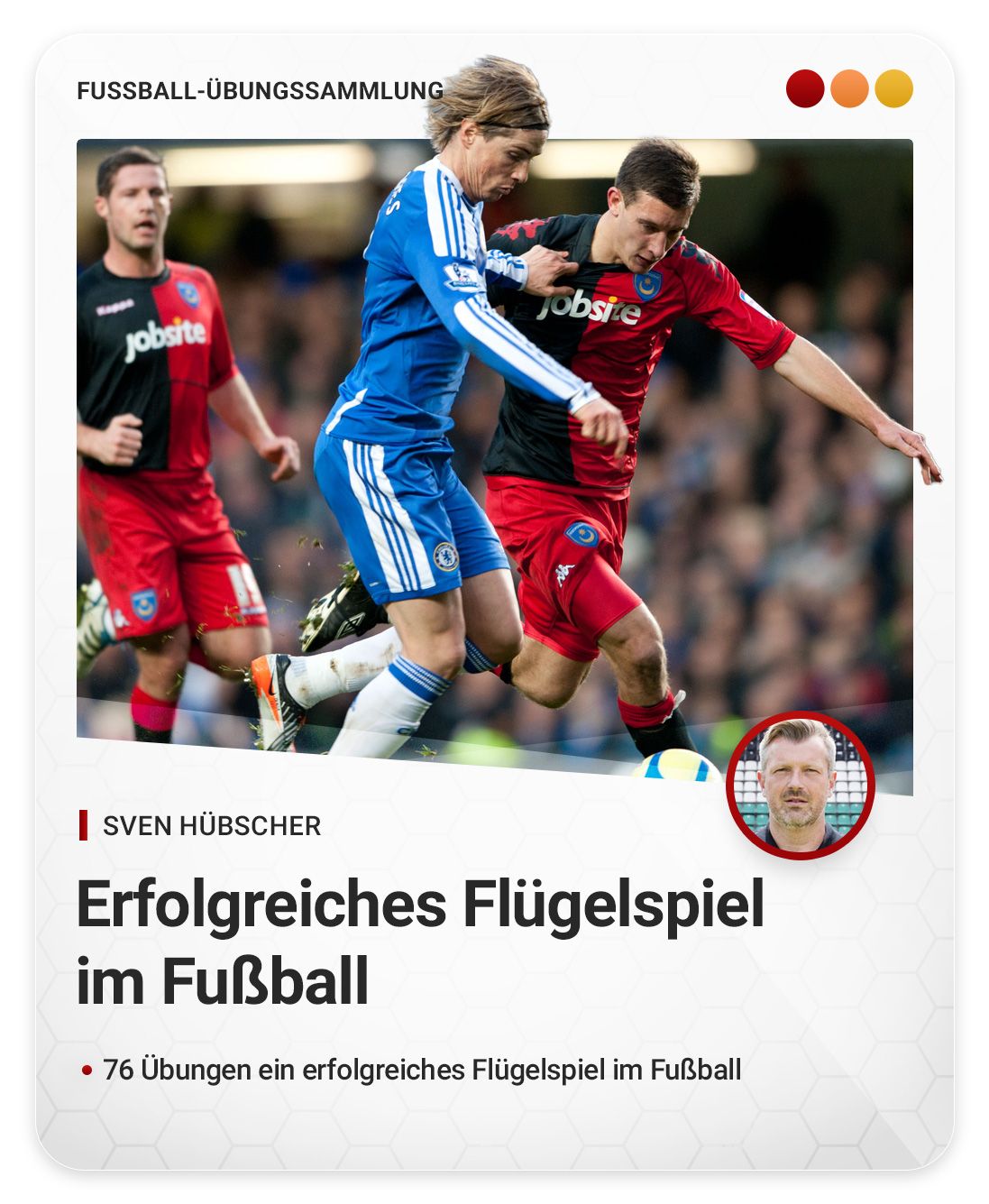 Erfolgreiches Flügelspiel im Fußball