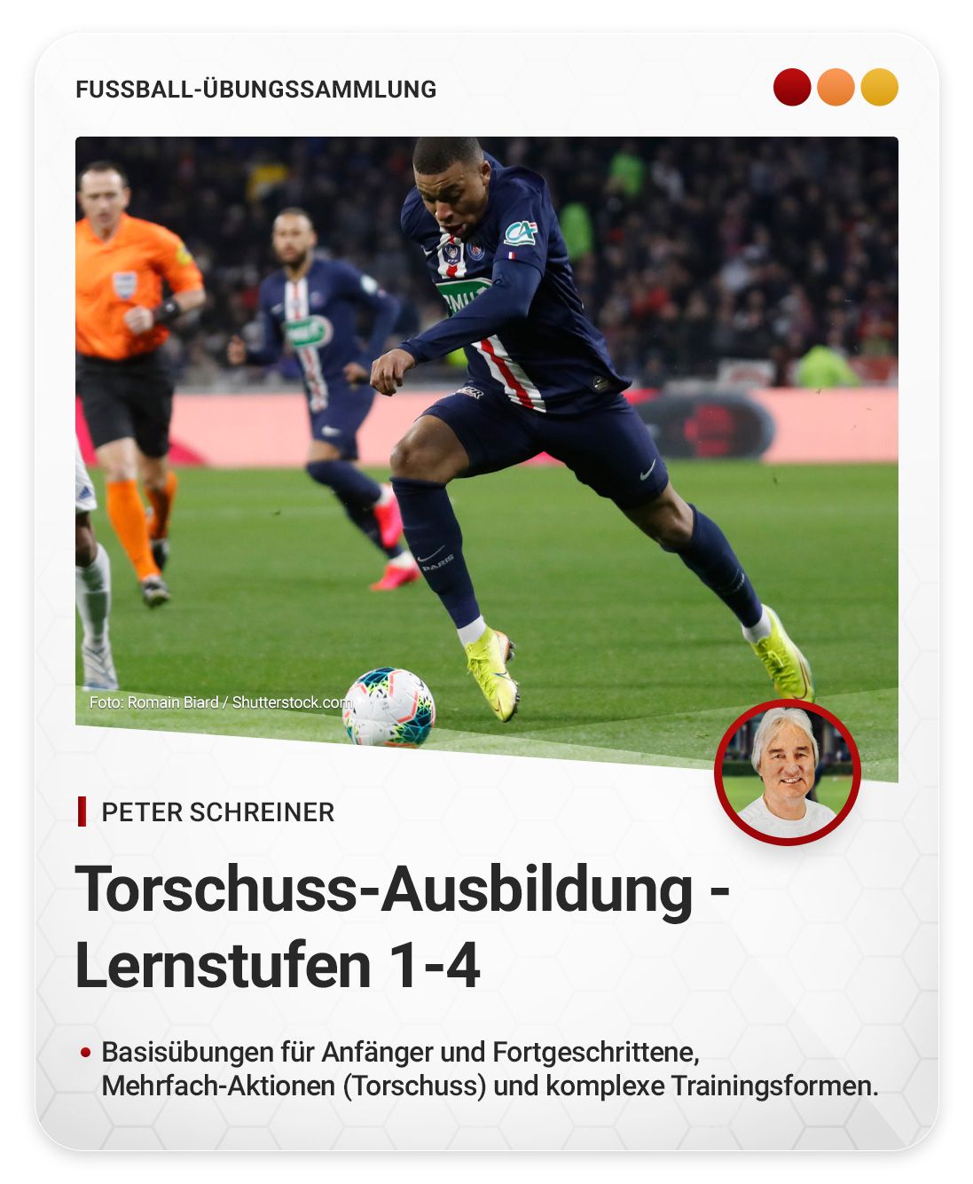 Torschuss-Ausbildung - Lernstufen 1-4